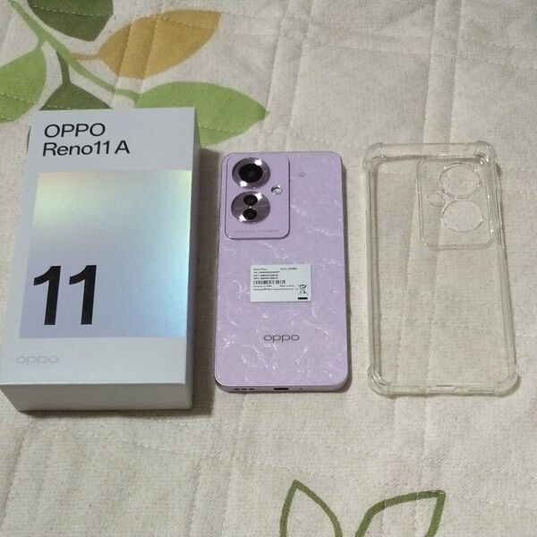 OPPO Reno 11A ノンキャリア CPH2603 コーラルパープル