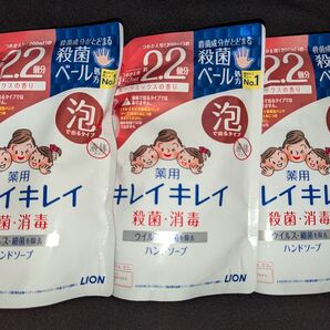 LION キレイキレイ 泡タイプハンドソープ フルーツミックスの香り つめかえ用