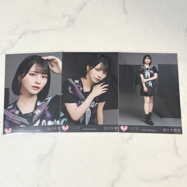 イコラブ =LOVE 佐々木舞香 イコノイジョイ2024 ヤンキー 生写真 コンプ