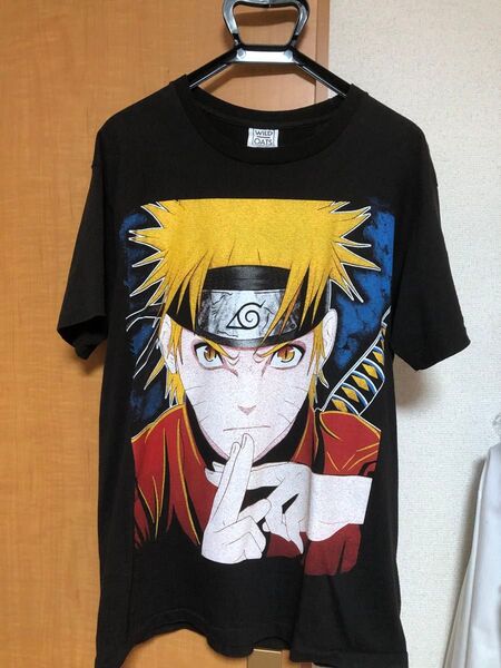 NARUTO Tシャツ 黒 ブラック アニメ 漫画