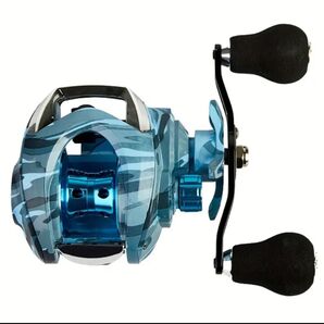 ビリングス SC200 ベイトリール、7.2:1 高速ギア比、18LB 最大ドラッグ マグネットブレーキシステム、淡水・海水 右