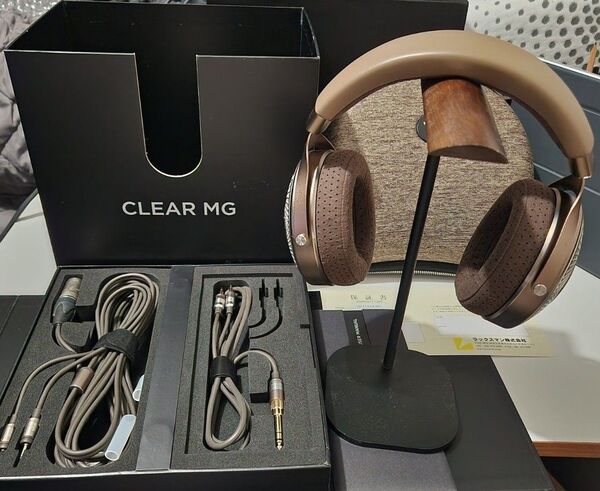 Focal Clear MG 国内正規品 開放型ヘッドホン 輸送箱付きフォーカル