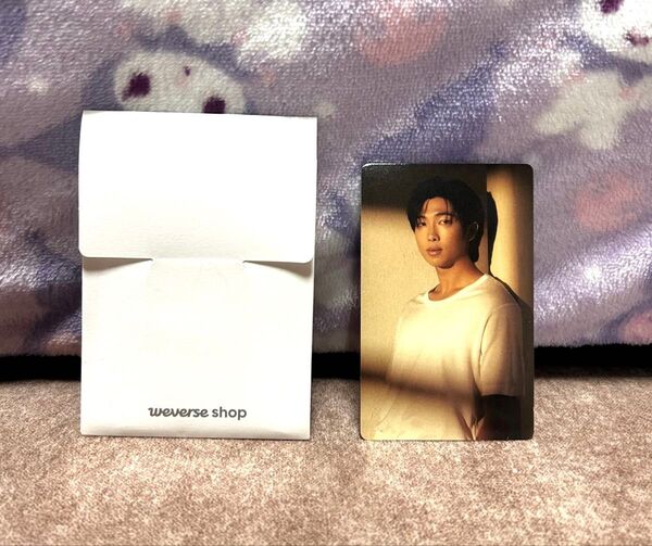BTS FESTA CAPSULE ALBUM Vol.1 WEVERSE グローバル 購入特典 フォトカード トレカ RM