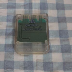 SCPH-1020 メモリーカード クリア プレイステーション用