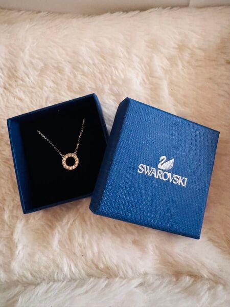 SWAROVSKI ネックレス シルバー