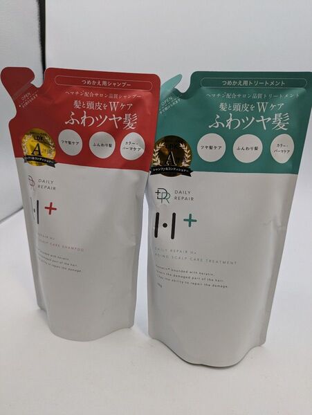 DRH+ エイジング スカルプケア 詰め替え シトラスフローラルの香りシャンプー &トリートメント 各350ml