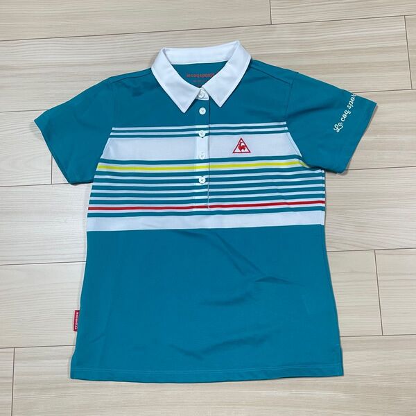 ルコック ゴルフウェア 半袖 ポロシャツ レディース:L ゴルフ GOLF le coq sportif