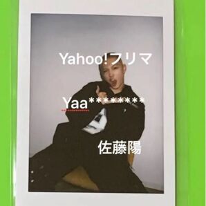 佐藤陽 チェキ TJBB THE JET BOY BANGERZ from EXILE TRIBE JET BOY HMV LDH