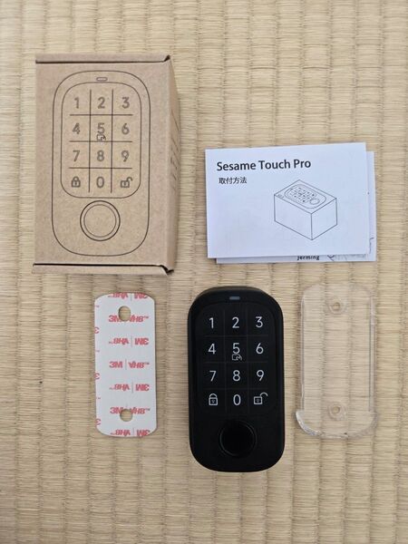 セサミタッチプロ スマートロック キャンディハウス 指紋認証パッド SESAME