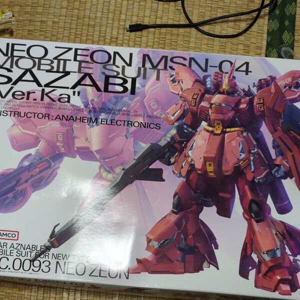 MSN-04 サザビー Ver.Ka (1/100スケール MG 機動戦士ガンダム 逆襲のシャア 5055457)