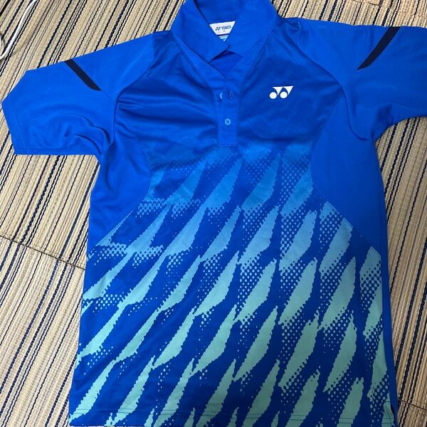 YONEX テニスウェア ゲームシャツ 練習着 M ブルー系
