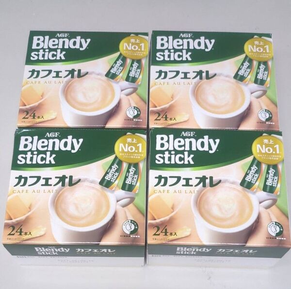 AGF ブレンディ スティック カフェオレ 96本 インスタントコーヒー