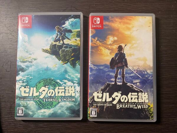 【セット売り】 ゼルダの伝説 ティアーズ オブ ザ キングダム ブレス オブ ザ ワイルド