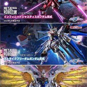 METAL ROBOT魂 ストライクフリーダムガンダム弐式 プラウドディフェンダー インフィニットジャスティスガンダム弐式 未開封