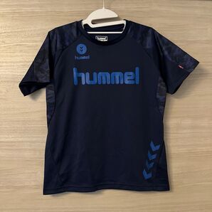 hummel プラクティスシャツ ネイビー 150