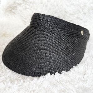 【美品】ヘレンカミンスキー サンバイザー ブラック