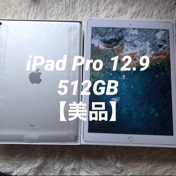 【完動品】iPad Pro 12.9 第2世代 512GB 【即発送】 iPad Pro Apple シルバー Wi-Fiモデル
