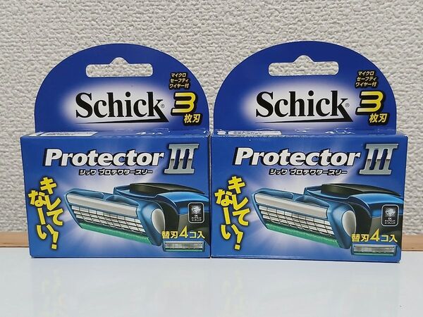 【新品/2セット】シック プロテクタースリー 替刃(4コ入)×2セット / Schick