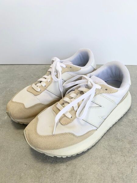 New Balance 237 スニーカー ホワイト24cm