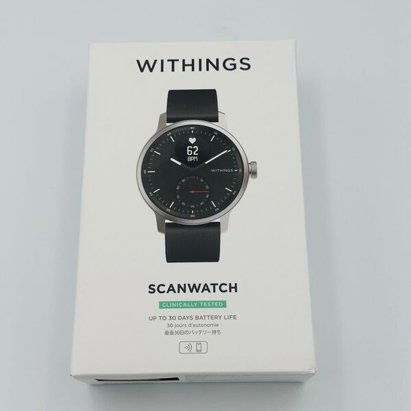 新品 Withings ScanWatch 42mm【HWA09-MODEL4-ALL-ROW】ウィジングズ スマートウォッチ