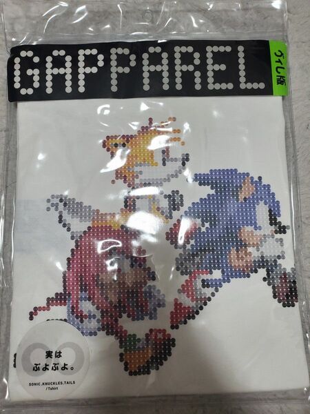 「新品未使用」SEGA 60周年 記念 コラボ ソニック ぷよぷよ GAP Tシャツ