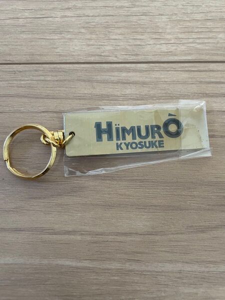 氷室京介 キーホルダー ストラップゴールド BOOWY メンバー 新品 希少
