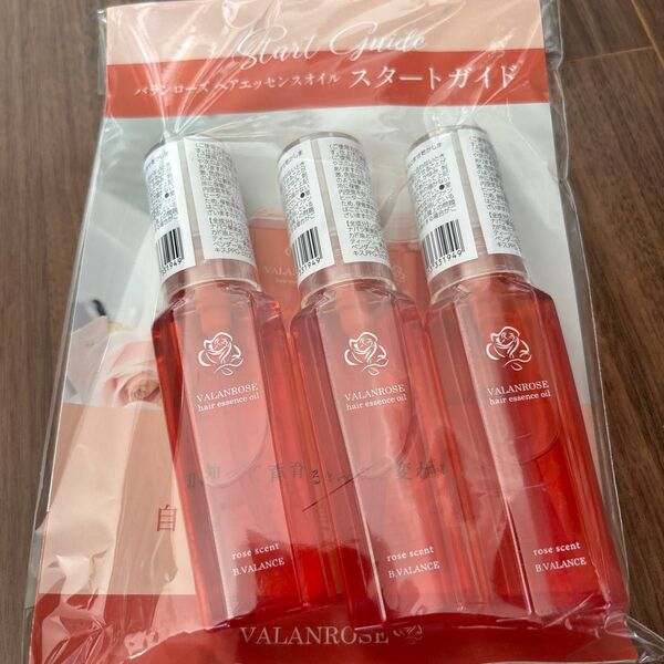 『新品未開封 バランローズ ヘアエッセンスオイル(洗い流さないヘアトリートメント)50ml×3個セット』