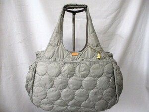 PLAYERS/ player z* tote bag quilt gray mother's bag also W43cm