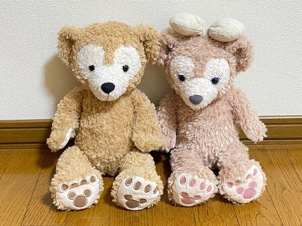 ダッフィー シェリーメイ Sサイズぬいぐるみ 2個セット ディズニーシー