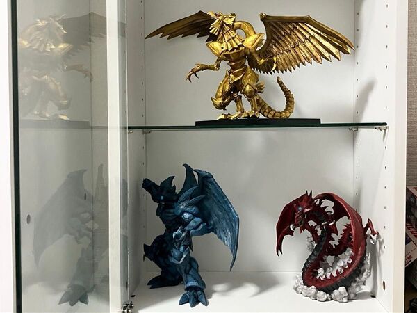 一番くじ オシリスの天空竜ラストワン賞 ラーの翼神竜ラストワン賞 オベリスクの巨神兵B賞台座有り 開封品 箱有り