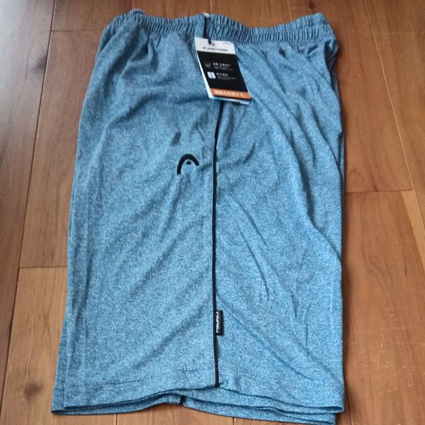 HEADショートパンツ Lサイズ メンズカジュアルランニングハーフパンツ 吸水速乾