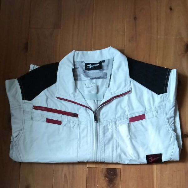 Jawin 54100 空調服長袖ブルゾン Lサイズ 綿100%空調服長袖ブルゾン フルハーネス対応