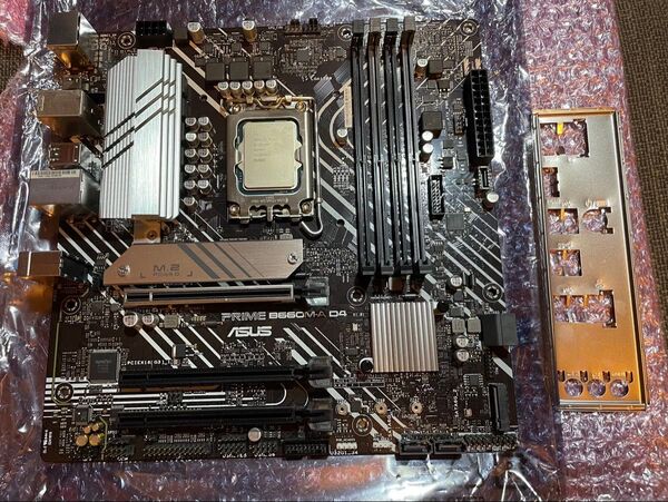 ASUS B660M-A D4 + Core i5-13400F セット(動作品・BIOS更新済)