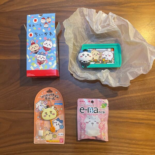 ちいかわセット マックハッピーセット ロリポップチョコチャーム e-maのど飴 マクドナルド サンリオ