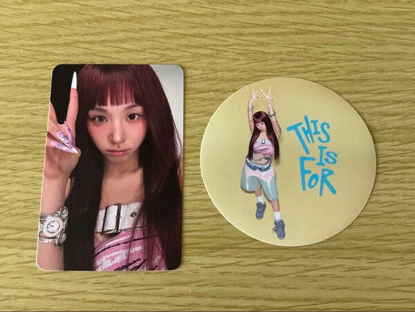 TWICE THIS IS FOR チェヨンデジパック トレカ