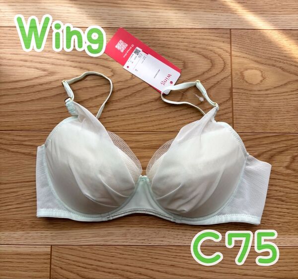 ワコール Wing マッチミーブラ C75 ブラジャー ウイング ミント色