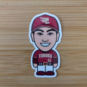 楽天イーグルス 小郷裕哉選手 51 ステッカー 1枚