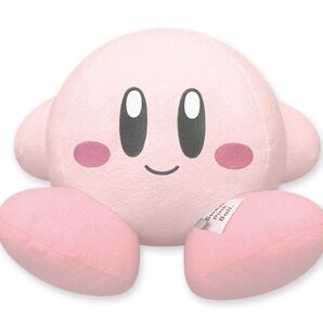 星のカービィ やさしいてざわりのBIGぬいぐるみ。 にっこり