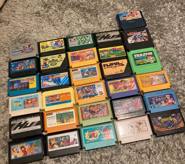 【レアあり】ファミコンソフト まとめ売りセット売りと、おまけでドンキーコングJr.付き