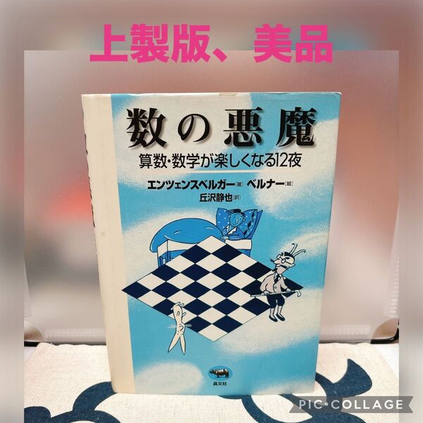 【上製版、美品】数の悪魔 算数・数学が楽しくなる12夜 エンツェンスベルガー/著 ベルナー/絵 丘沢静也/訳