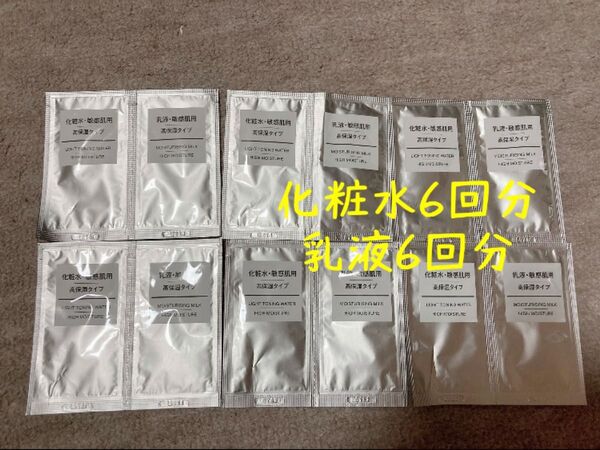 無印良品 化粧水・乳液トライアルセット 敏感肌用 高保湿タイプ 6回分