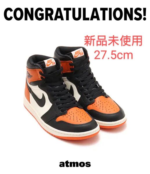 NIKE AIR JORDAN 1 RETRO HIGH OG "SHATTERED BACKBOARD" DZ5485-008