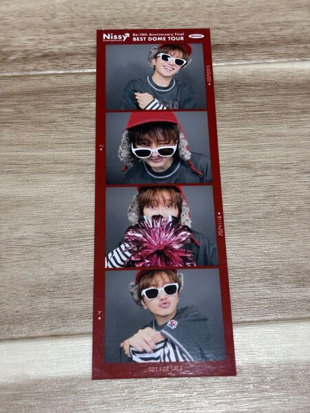 Nissy 10thBEST DOME TOUR EC限定特典4カッ10シー10
