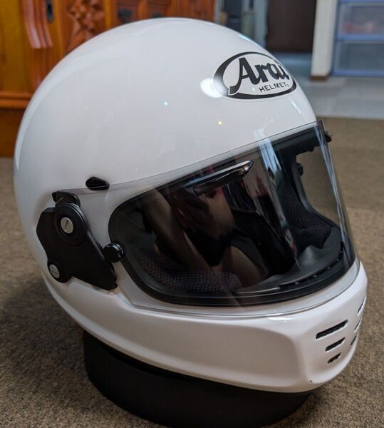 アライ ラパイドネオ XL 白 2020年7月製 中古品 61-62cm Rapide Neo arai フルフェイスヘルメット