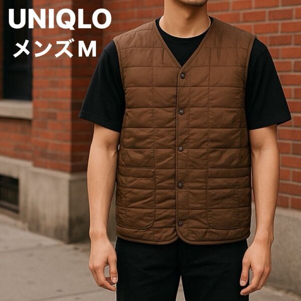 UNIQLOユニクロウルトラライトダウンインナーベスト メンズMサイズ