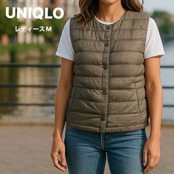 UNIQLOユニクロウルトラライトダウンインナーベスト レディースMサイズ