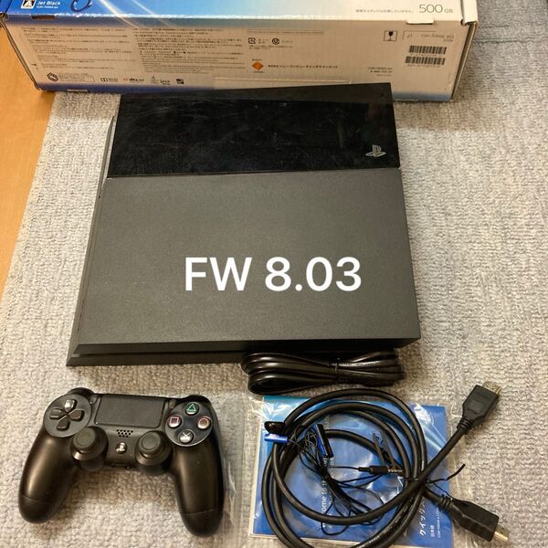 PlayStation4 ジェット・ブラック 500GB CUH-1000A01 完品動作確認済