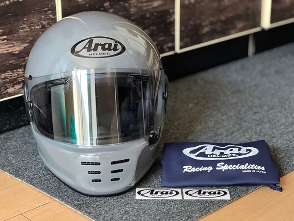 【美品】Arai RAPIDE-NEO モダングレー Lサイズ(59-60cm)