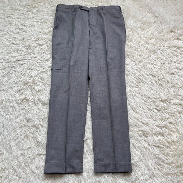 インコテックス SLIM FIT スラックス パンツ 48 グレー メンズ