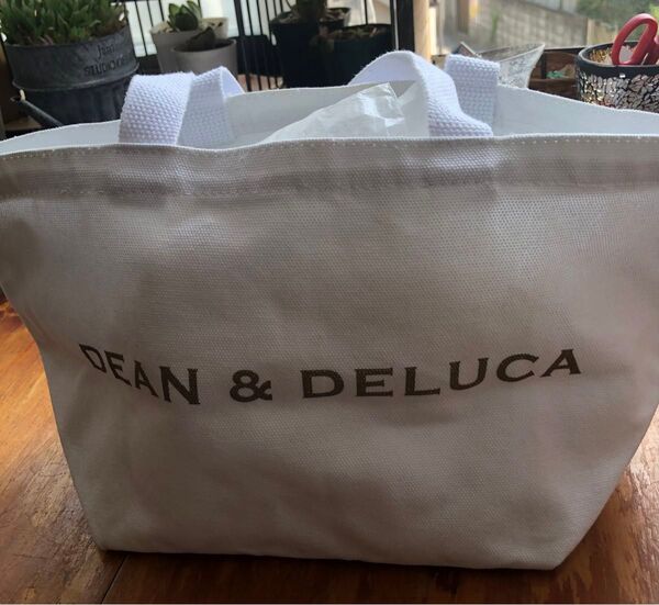 DEAN & DELUCA トートバッグ ホワイト